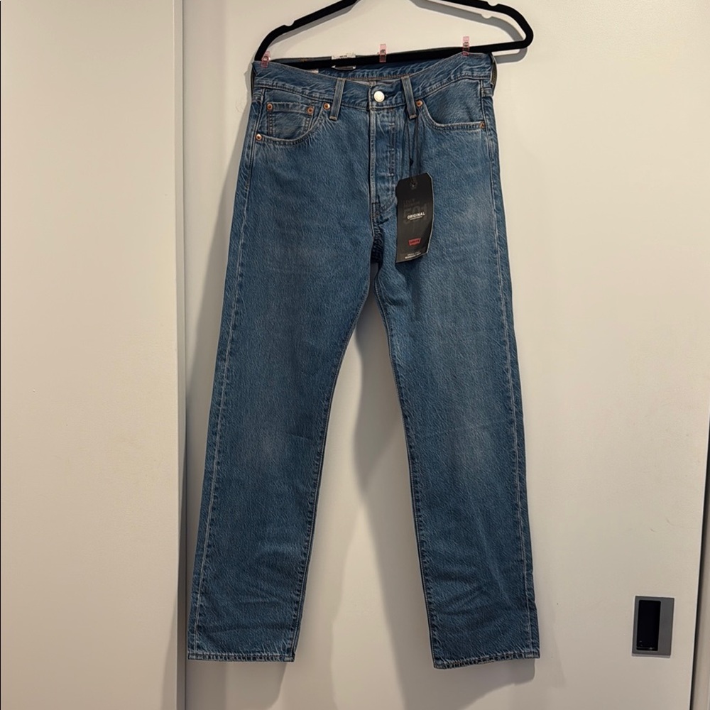 Levi's Blue Straight Jeans Classic Style